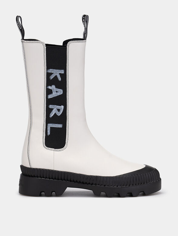 TREKKA II boots with logo details - 1
