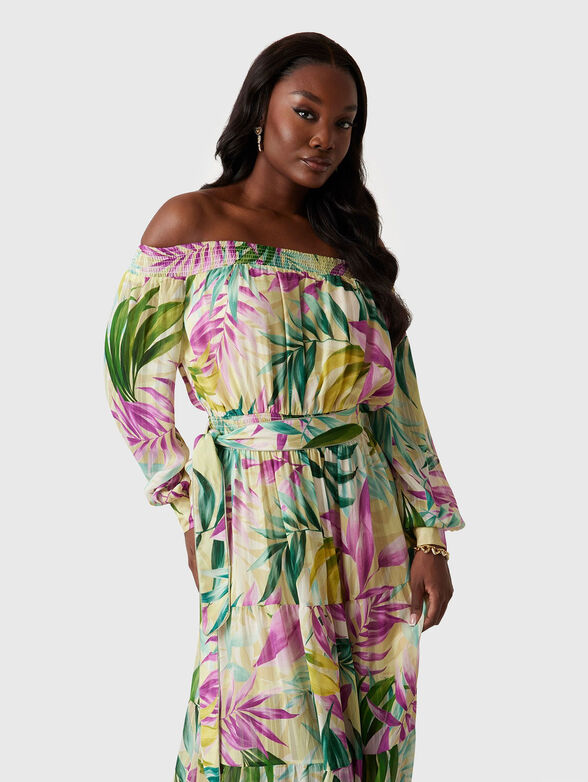 JOSEE off shoulder maxi dress - 3