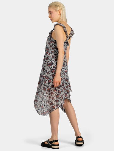 CARLOTA Dress with floral print - 3