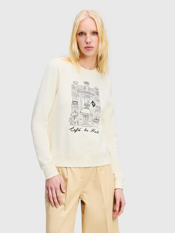 KARL LAGERFELD X JORGE PARRA sweatshirt - 1