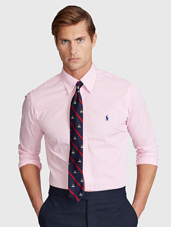 Striped cotton shirt - 1