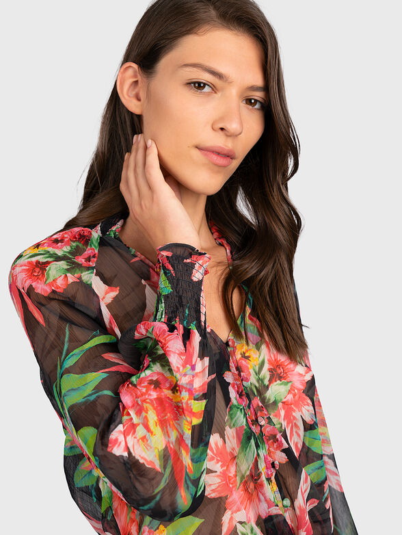 CHARISSE Floral shirt - 3