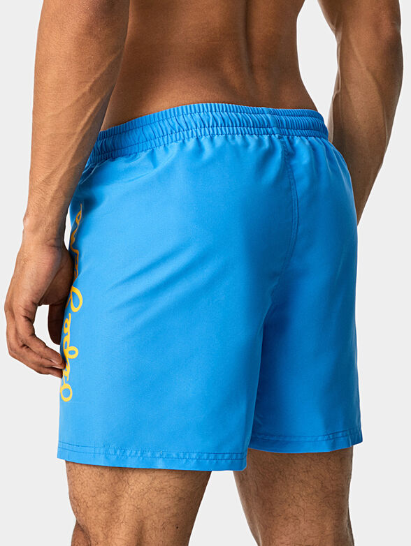 RODD beach shorts contrasting ties - 2