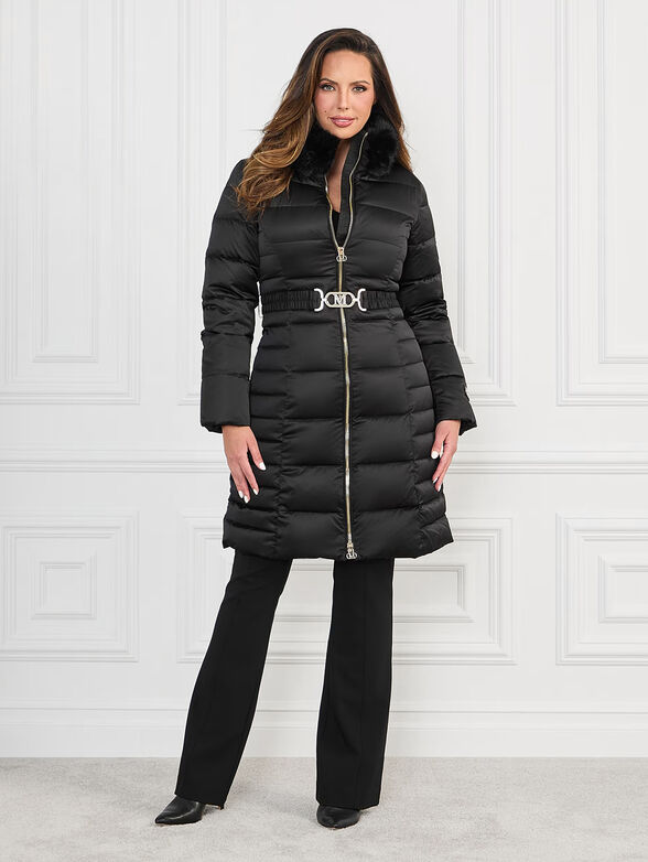 JASTIN black midi jacket  - 2