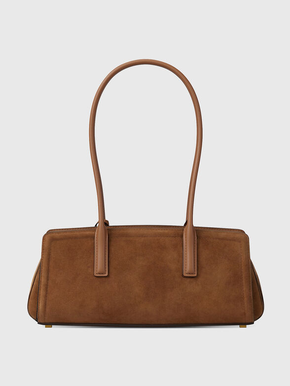 Beige LAILA suede handbag - 1