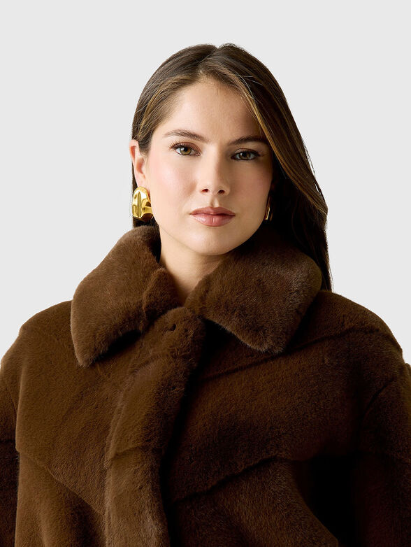 MAYA faux leather jacket - 4