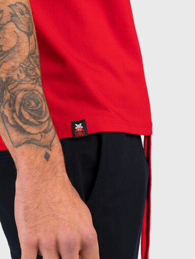 TS172 T-shirt with accent back  - 4