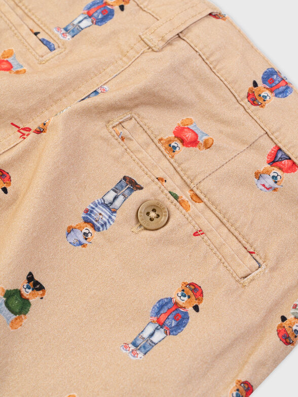 Shorts with logo print - 3