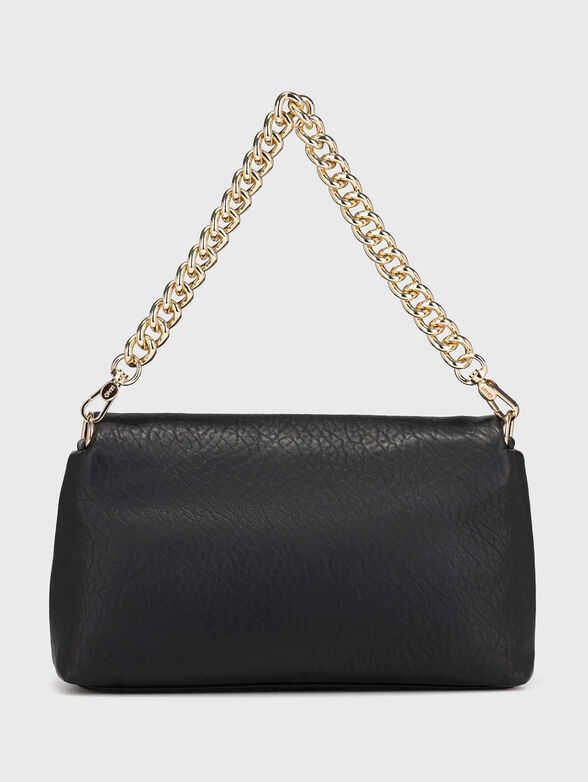 Black crossbody bag with logo detail - 3