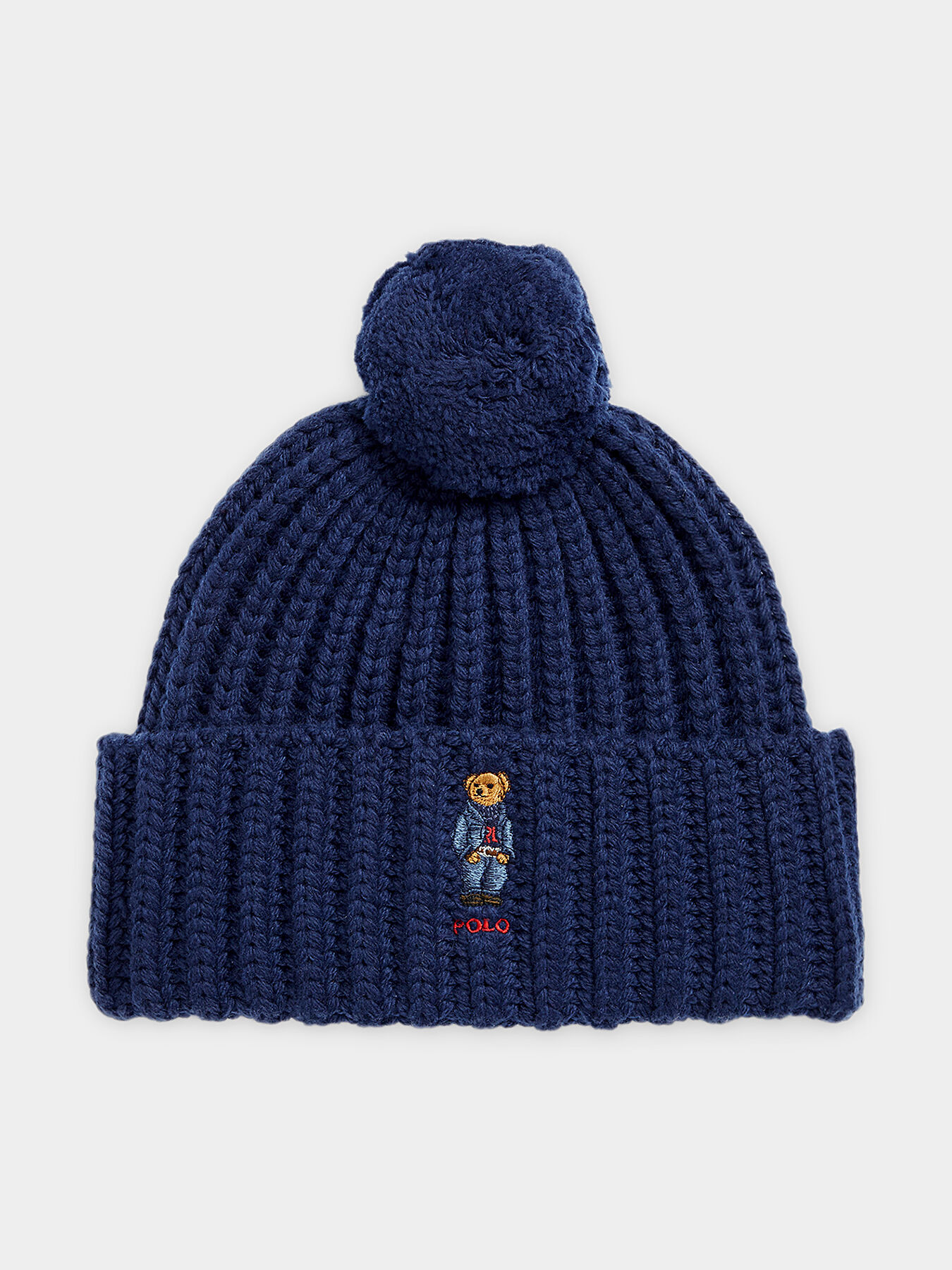 Polo knit hat outlet