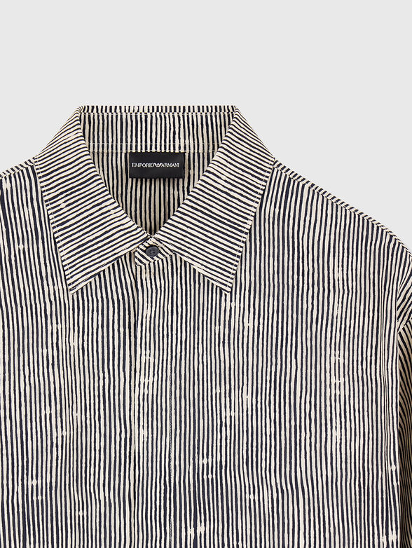 Long-sleeve shirt made of lyocell and viscose - 4