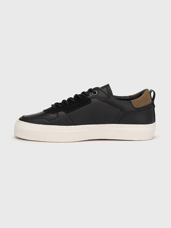 YOGI STREET 2.0 black leather sneakers - 4
