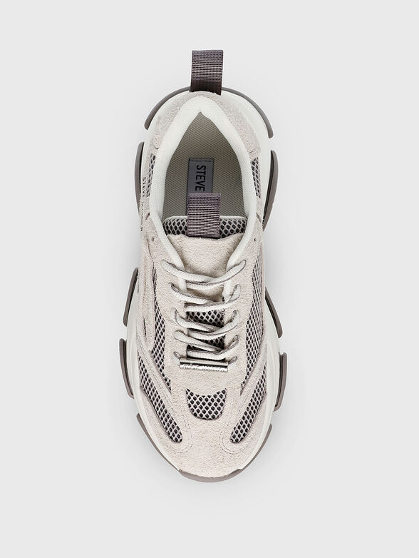 POSSESSION-E sports shoes with beige accents - 5