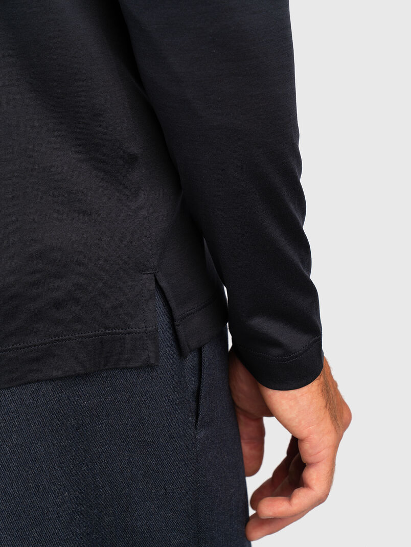 Long sleeved polo shirt - 3