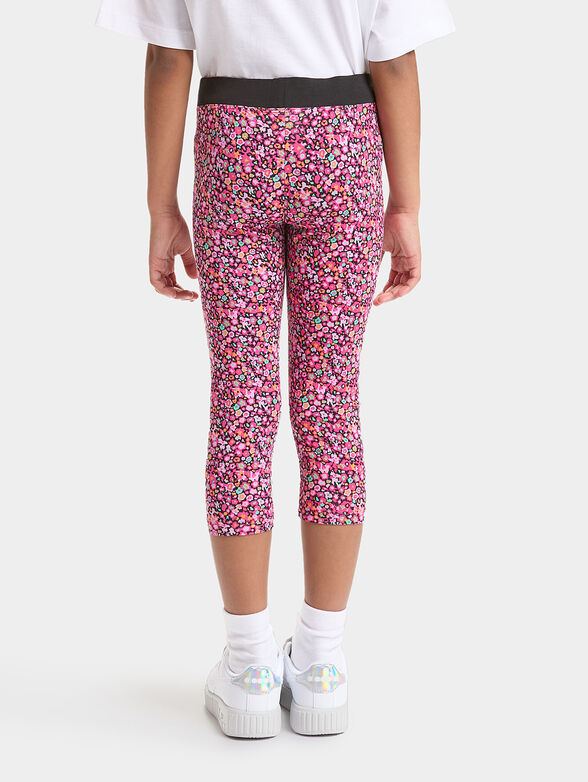 BLOSSOM black leggings with logo - 2