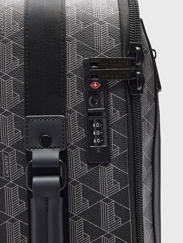 Suitcase with monogram print - 5