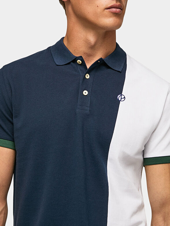 T-shirt with color-block effect - 4