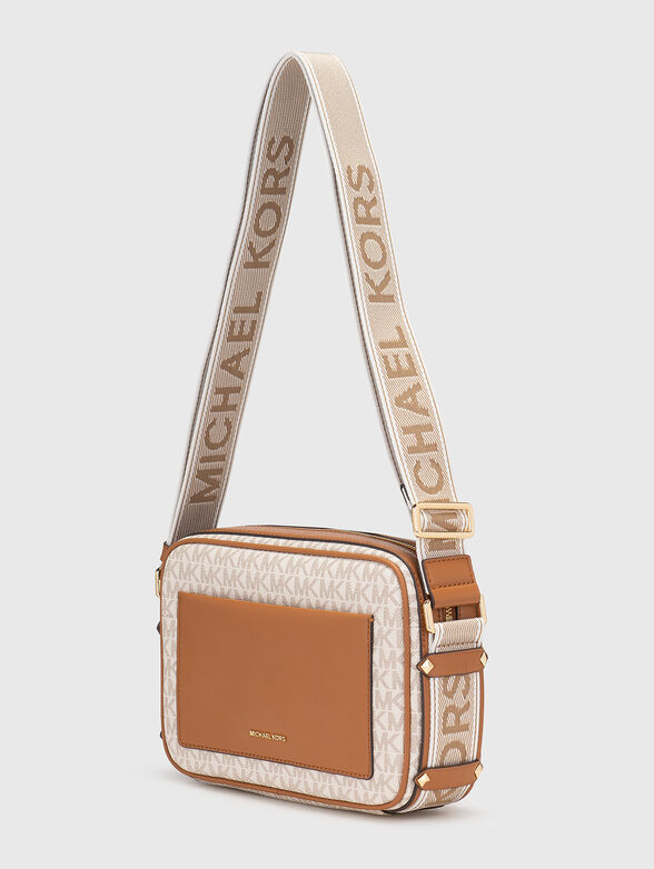 Crossbody bag with monogram logo - 4