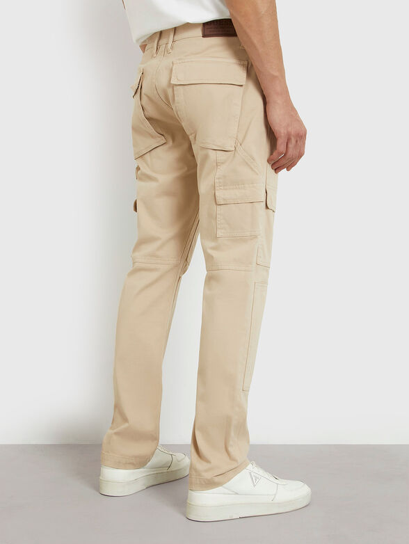 UTILITY beige cargo pants - 2