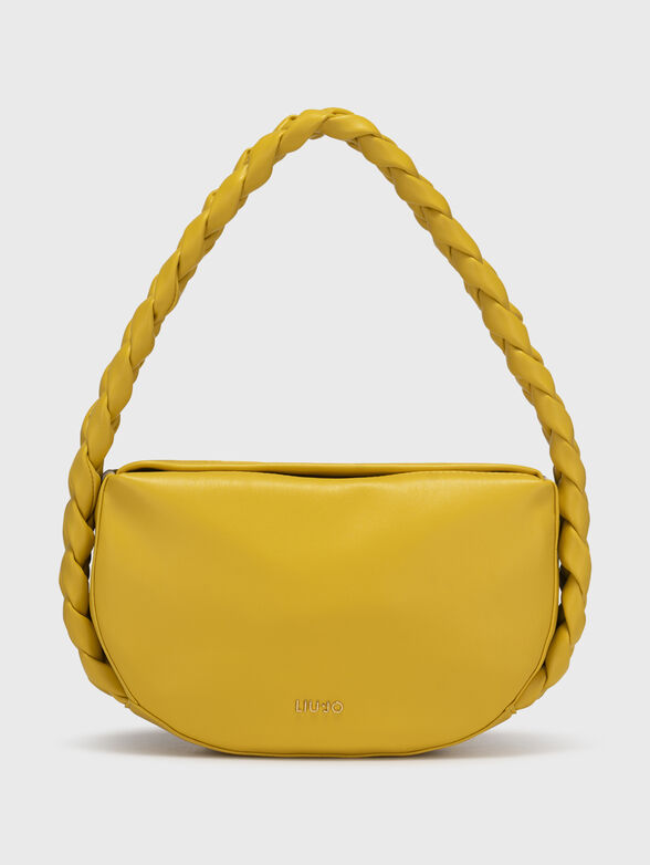 Pink bag with intertwined handle - 1