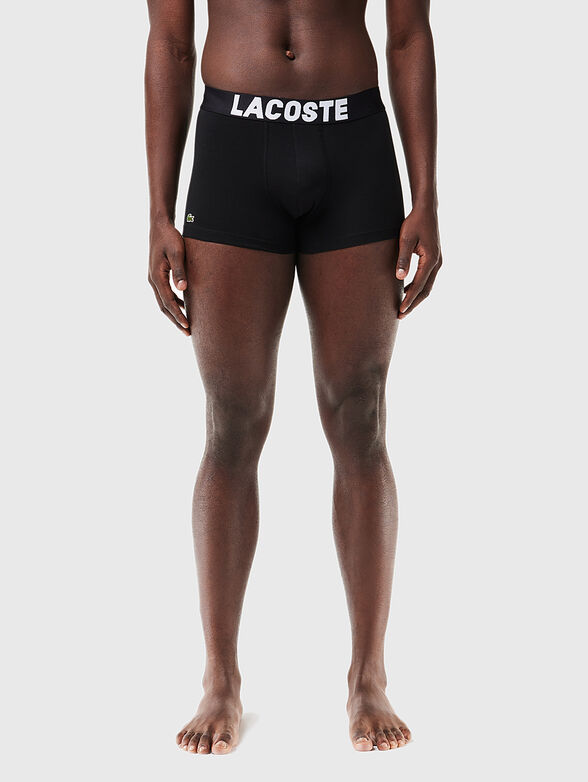 Set of three boxers with logo  - 4