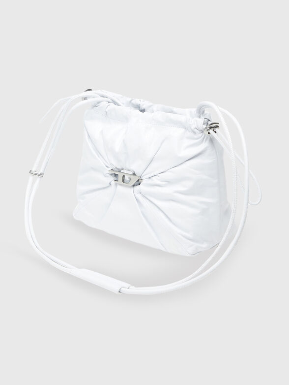 SCRUNCH-D small leather bag with logo - 4