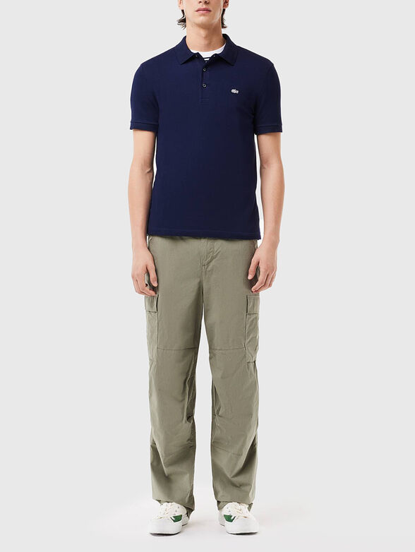 Slim-fit polo shirt in black - 2