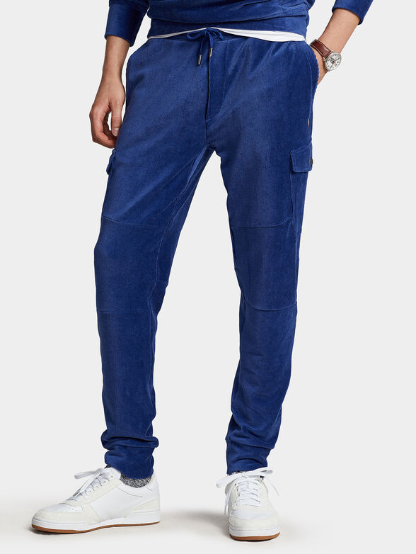 Velvet jeans cargo pants - 1