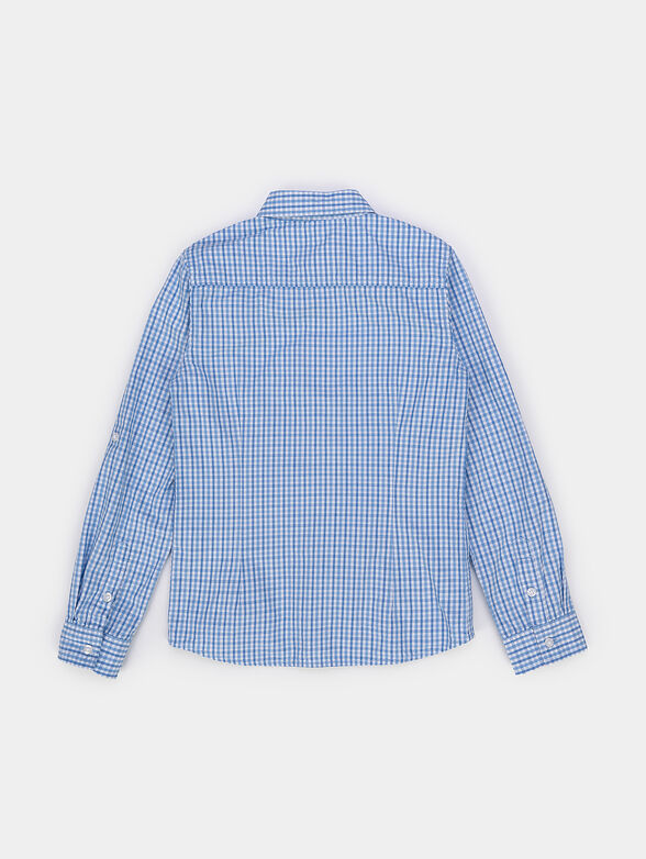 Cotton plaid shirt - 2
