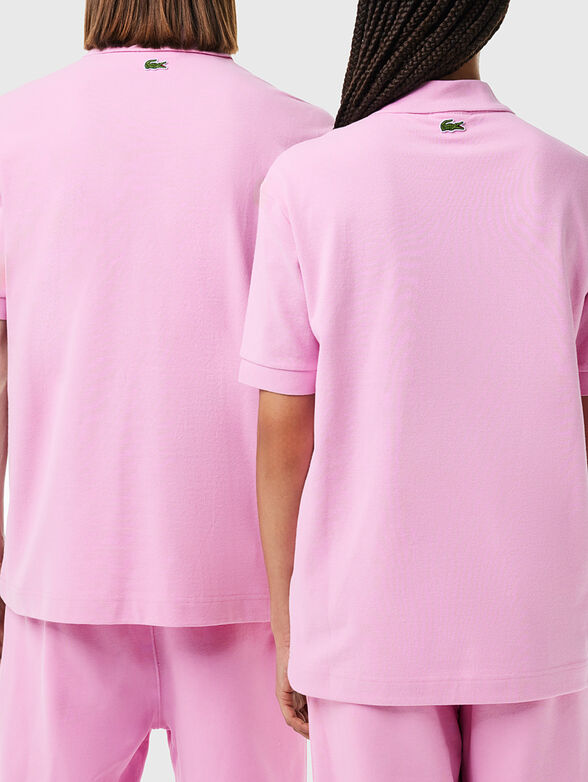Logo detail unisex polo shirt  - 2