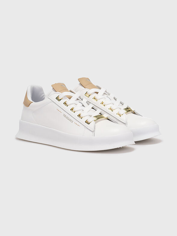 ANEMONE leather sneakers with contrasting details - 2