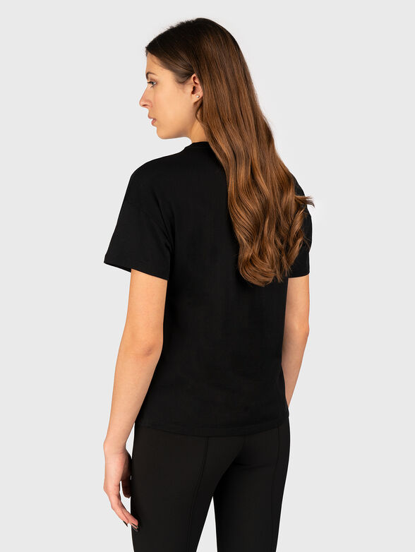 T-shirt with appliqued sequins - 2