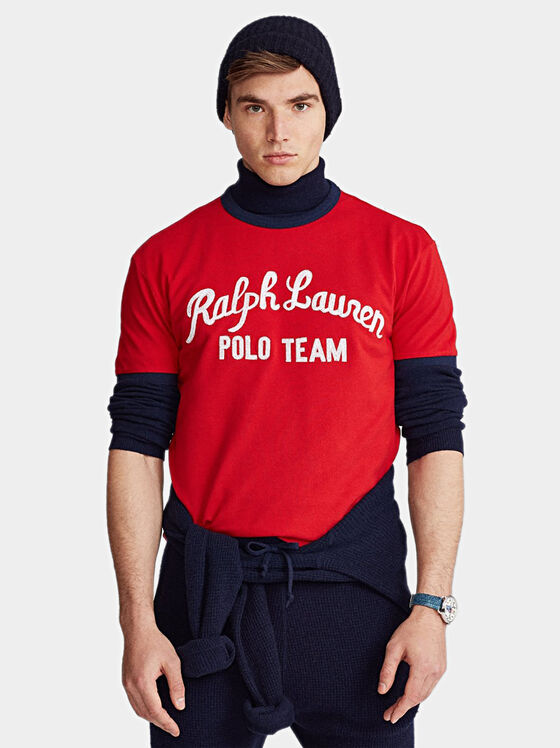 T-shirt in red color - 1