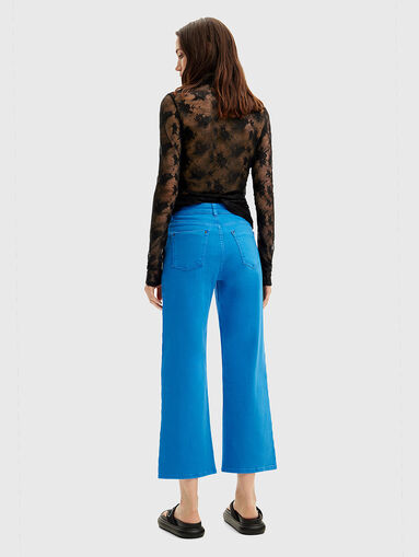 Cropped blue jeans - 3