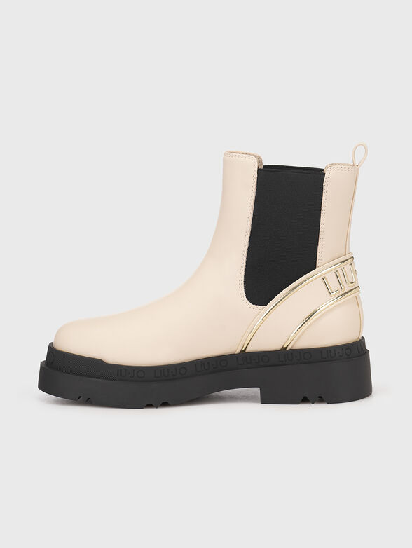 Chelsea boots with logo accent - 4