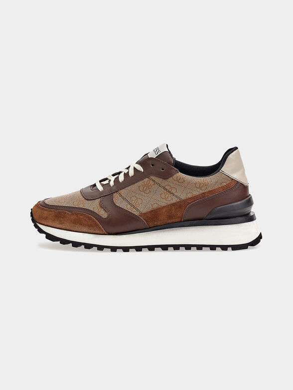 VARESE sports shoes in brown color - 2