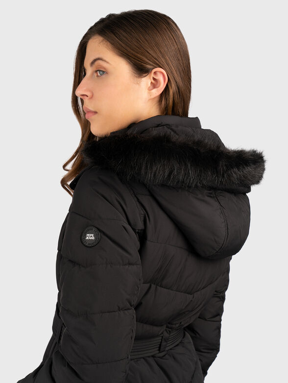Padded jacket with hood - 3