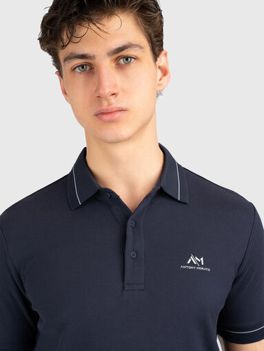 Short sleeve cotton polo shirt - 4