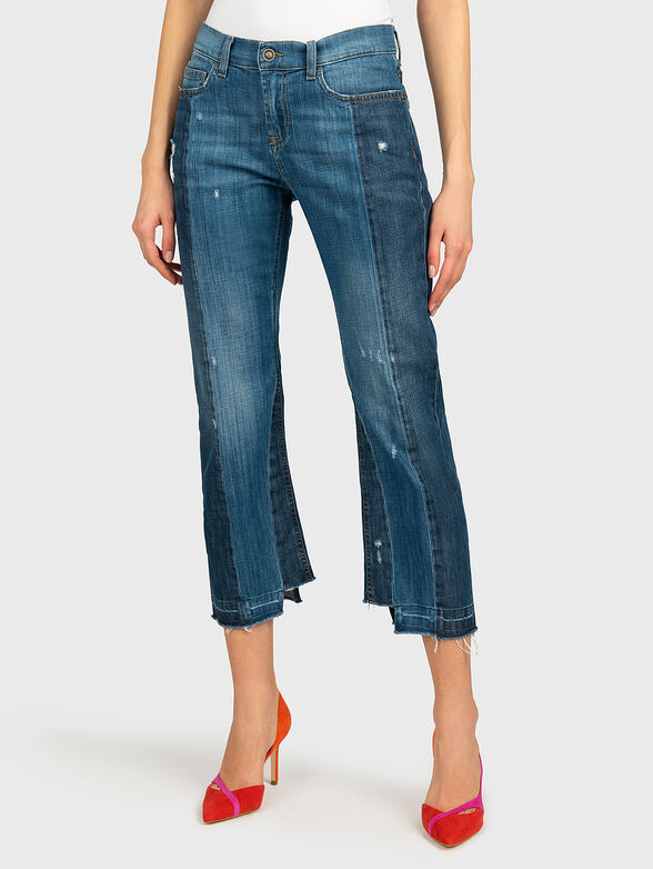 Jeans with contrasting details - 1