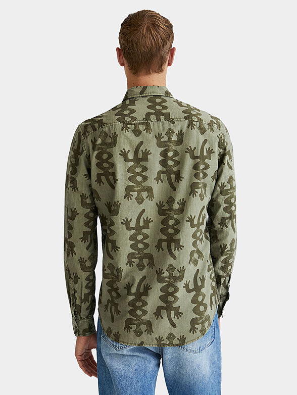 XAVIER shirt with animal accents - 4