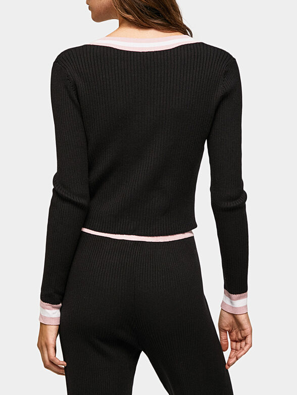 TIFFANI cropped cardigan - 3
