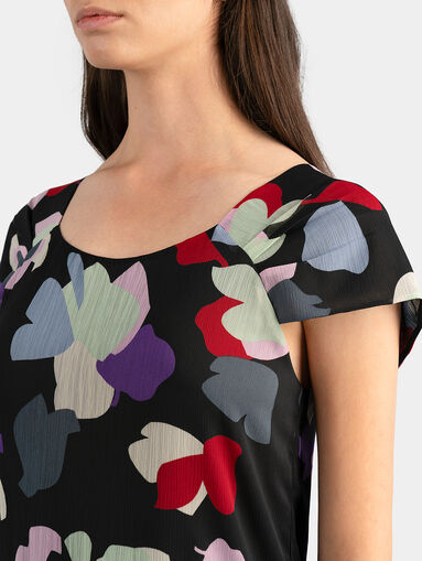 Dress with floral print - 5