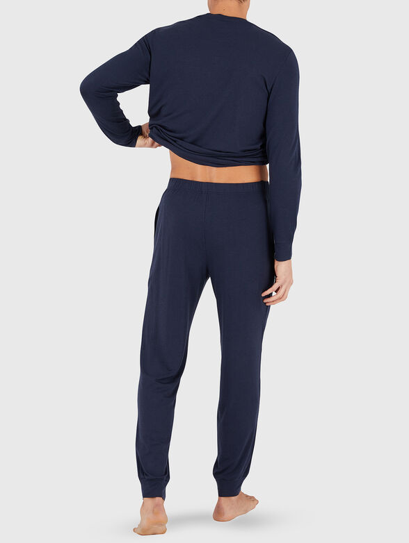 Navy blue pajamas - 6