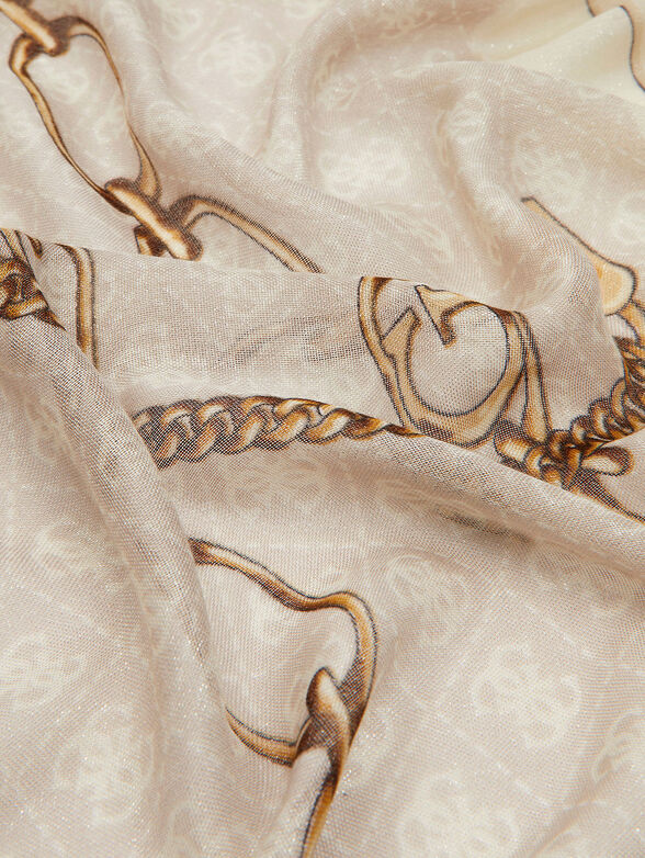 Long scarf with print - 2