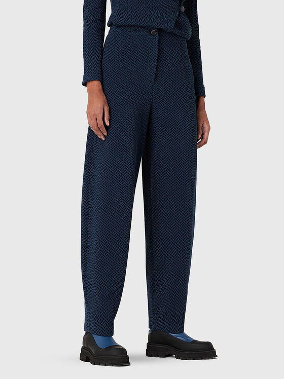 Cotton trousers with pockets - 1