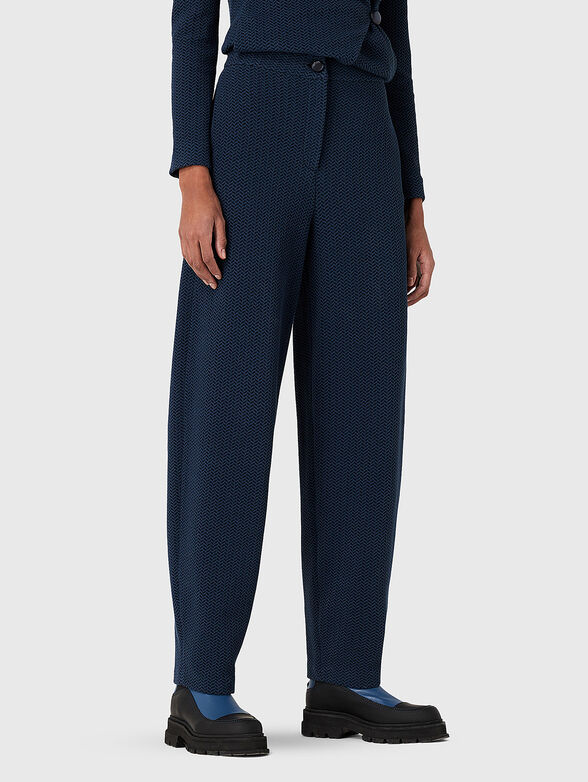 Cotton trousers with pockets - 1