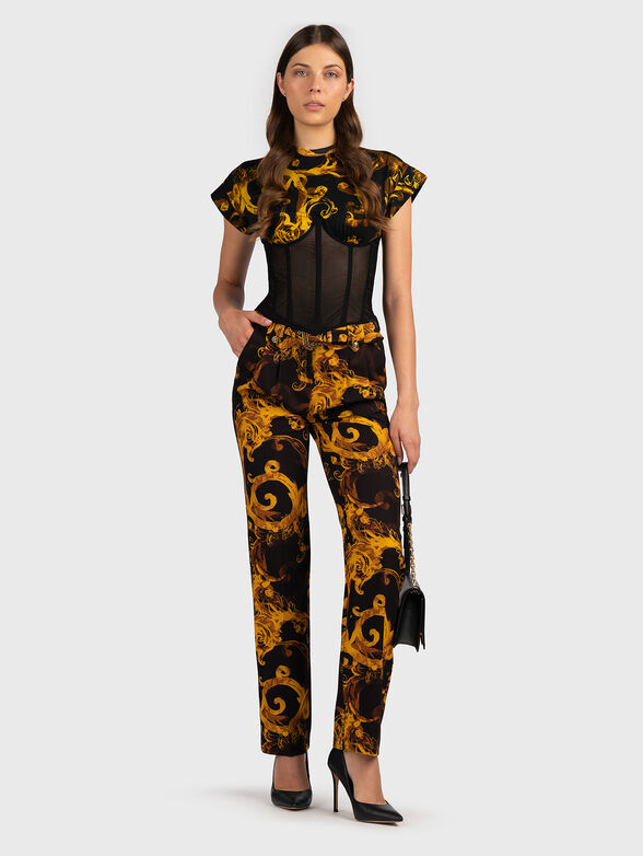 Bustier with baroque motifs  - 2