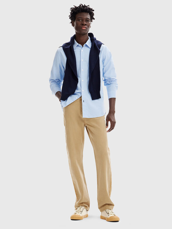 Cotton shirt with pocket  - 2