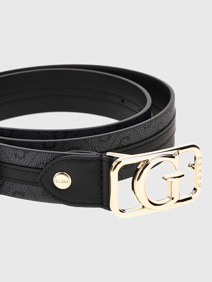 ZAMIRA belt with logo buckle - 3