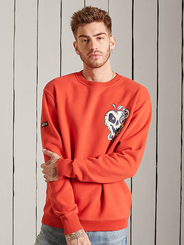 CROSSING LINES CREW Black hoodie - 1